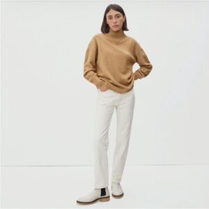 Everlane Wool Blend Cozy Stretch Pullover Sweater